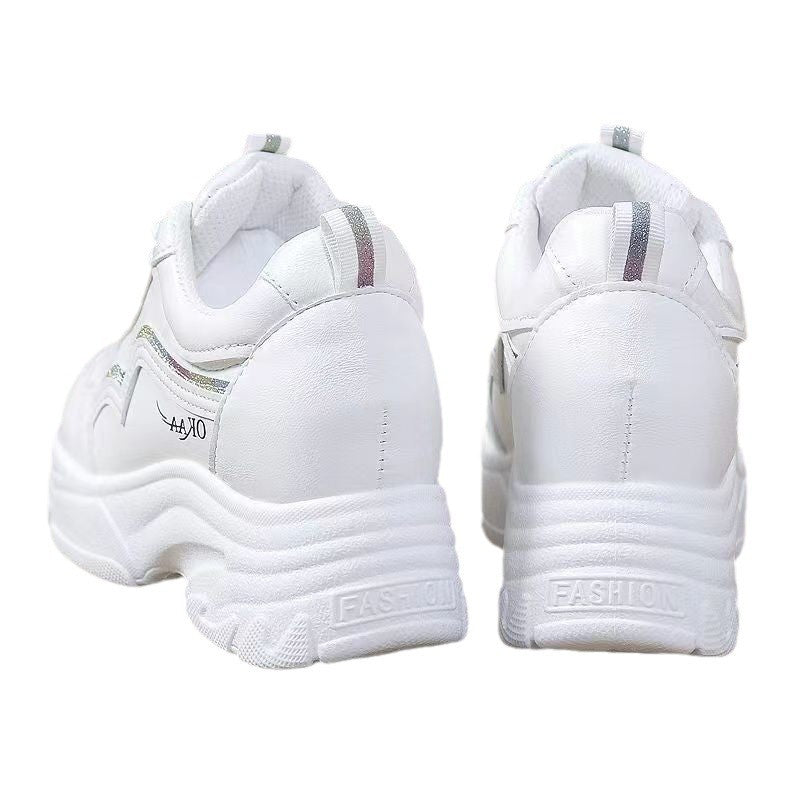 Damen Sportliche Sneakers mit hohem Komfort und modischem Plateau-Heel R&B