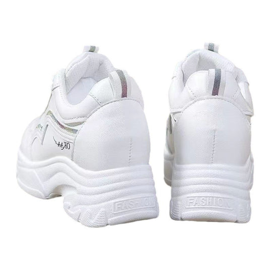 Damen Sportliche Sneakers mit hohem Komfort und modischem Plateau-Heel R&B