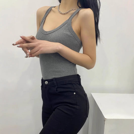 Damen Sportliches Tanktop R&B