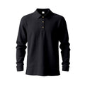 Herren Langarm-Polohemd aus hochwertigem Baumwollmix R&B