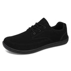 Damen bequeme Sneaker aus weichem Veloursleder mit rutschfester Sohle