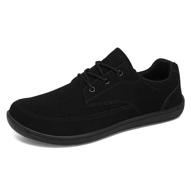 Damen bequeme Sneaker aus weichem Veloursleder mit rutschfester Sohle