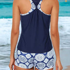 Damen Sportliches Tankini-Set R&B