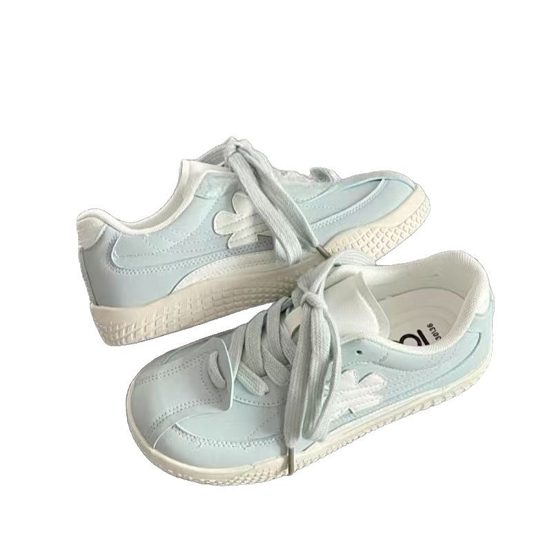 Damen Sportliche Sneakers mit floralem Design und lässiger Sohle