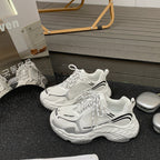 Damen Sportliche Laufschuhe mit atmungsaktivem Mesh-Obermaterial und robuster Profilsohle R&B