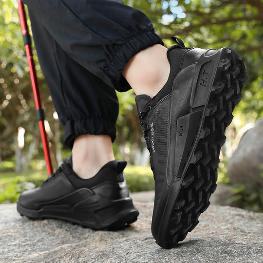 Herren Sportliche Wanderschuhe mit rutschfester Gummisohle und atmungsaktivem Obermaterial R&B