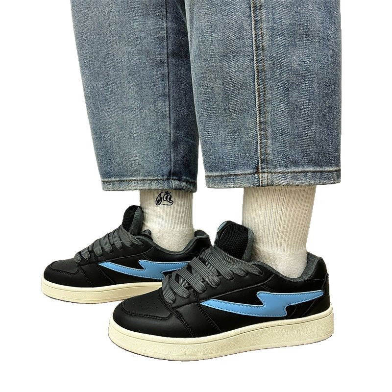Damen sportliche Sneaker mit gepolstertem Schaft von