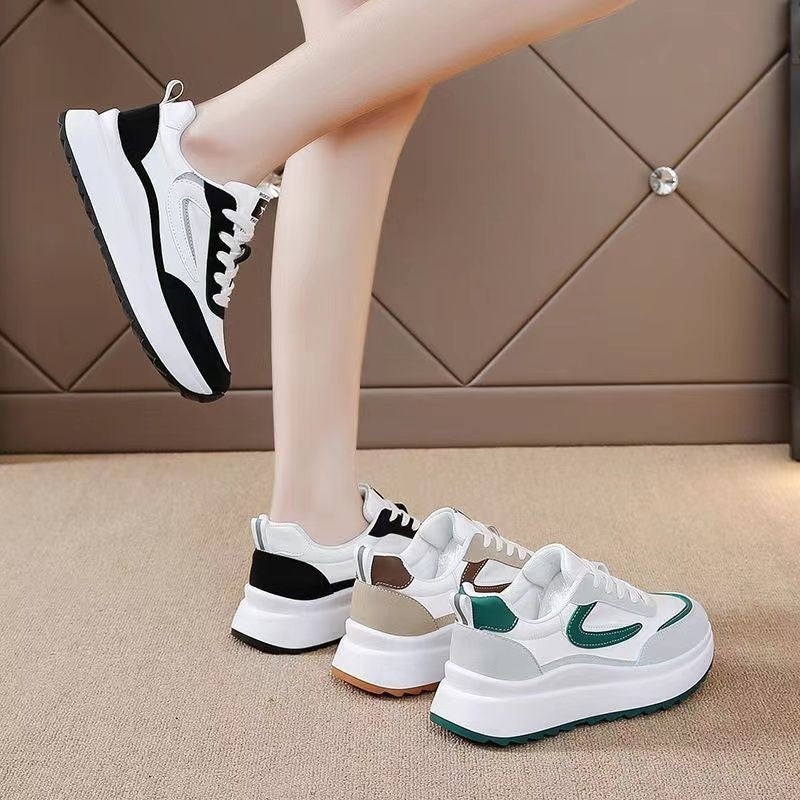 Damen Sportliche Sneakers mit modischer Profilsohle und atmungsaktivem Obermaterial R&B