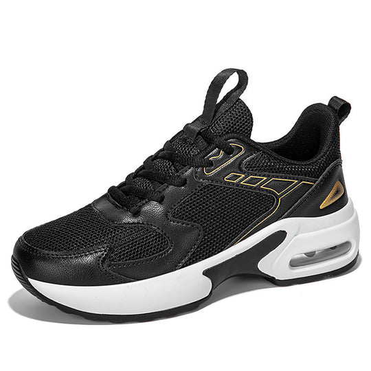 Damen Sportliche Air-Cushion Sneakers mit atmungsaktiver Mesh-Oberfläche R&B