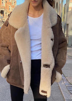 R&B | Aviator-Lammfelljacke