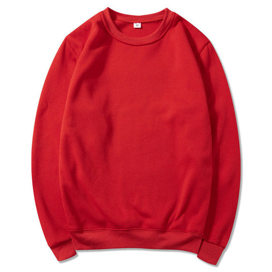 Damen Sweatshirt aus weichem Baumwollmaterial mit Rundhalsausschnitt R&B