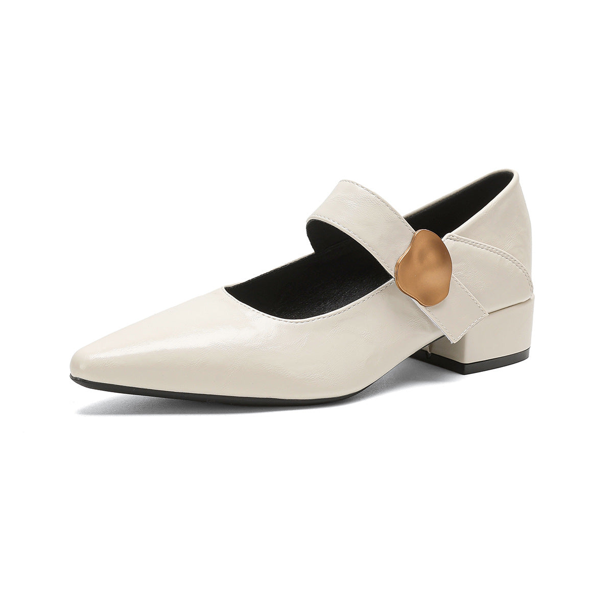 Damen elegante Slingback-Ballerinas mit angesagtem Riemen und modischem Akzent