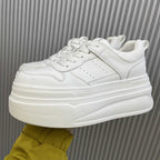 Damen Plattform Sneakers mit modernem Design und atmungsaktiver Netzstruktur R&B