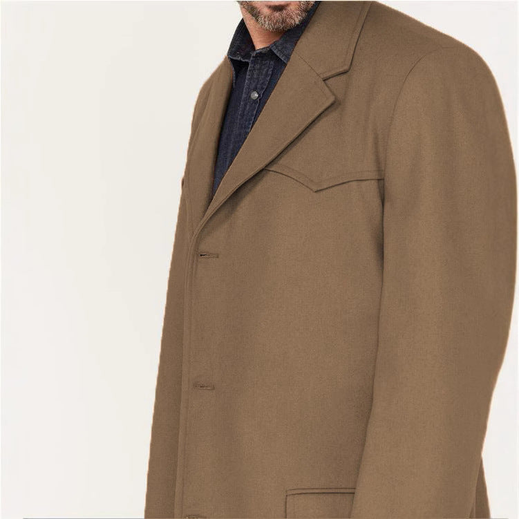Herren eleganter und robuster Mantel R&B