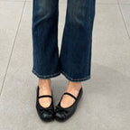 Damen Ballerinas mit dekorativem Schleifen-Design R&B