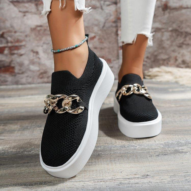 Atmungsaktive Plattformschuhe R&B