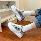 Damen Sneakers mit Plattformsohle und modischem Design R&B