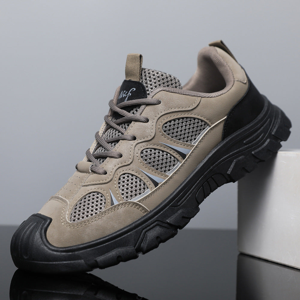Damen Multifunktionale Freizeit Sneakers mit atmungsaktiven Mesh-Einsätzen R&B
