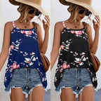 Damen luftig geschnittenes Blusenshirt mit floralem Design R&B