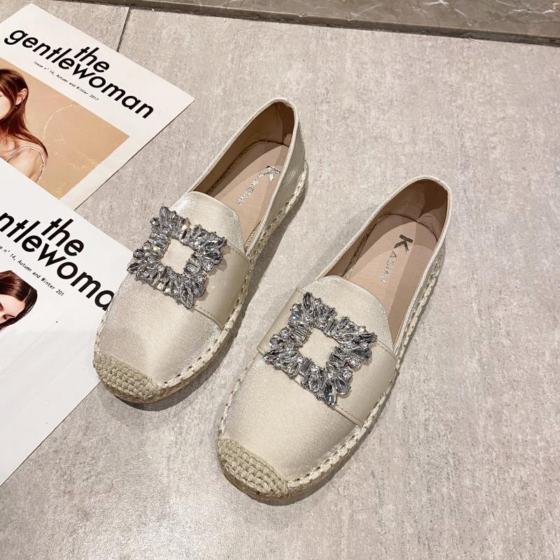 Damen Espadrilles mit glitzernden Applikationen und komfortablem Fußbett R&B