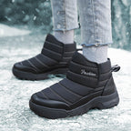 Damen Winterliche Sneakerboots mit isolierender Polsterung und rutschfester Sohle