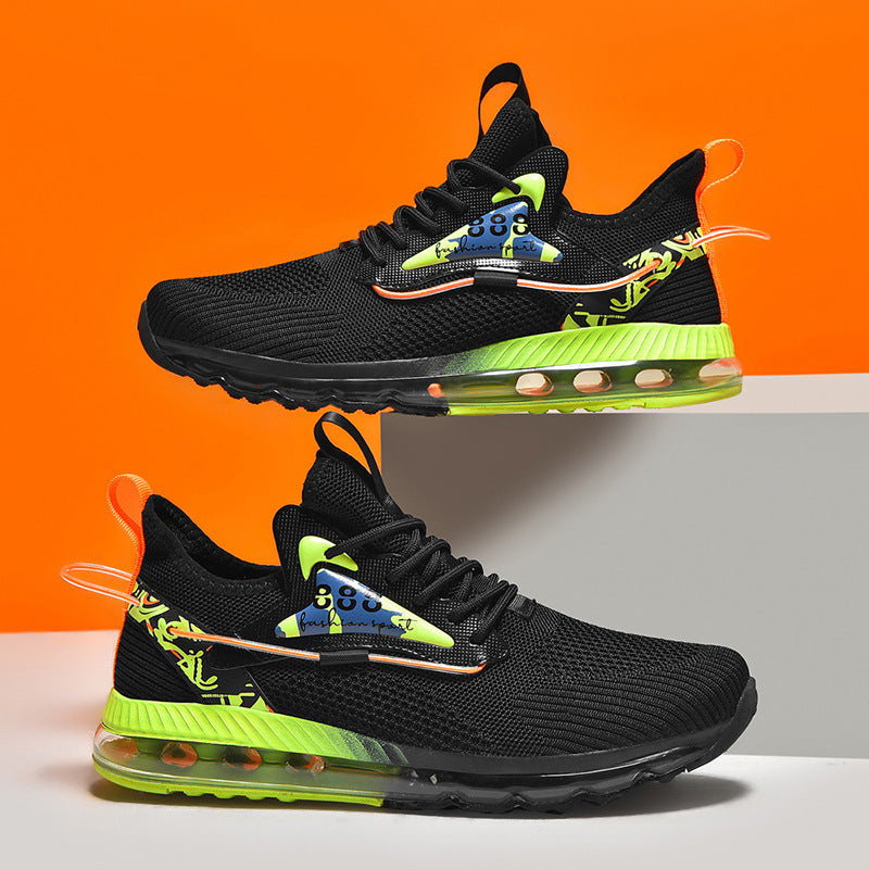 Damen High-Performance Laufsneaker mit atmungsaktiver Mesh-Oberfläche und innovativer Dämpfungstechnologie R&B