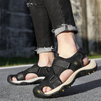 Herren Outdoor Sandalen mit rutschfester Sohle und verstellbarem Riemensystem R&B