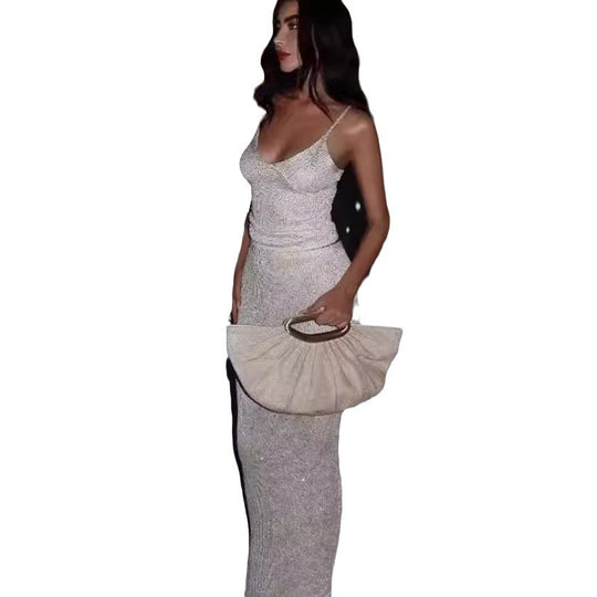 Damen Schimmerndes Strickset R&B