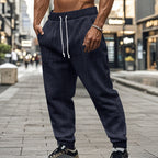 Herren Sportliche Jogginghose mit strukturiertem Design und elastischem Bund R&B