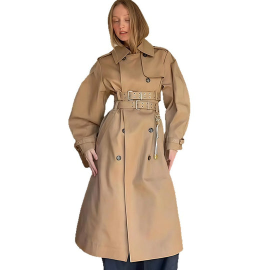 Damen eleganter Trenchcoat R&B