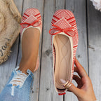 Damen Ballerina mit R&Brnem Graphikdesign von R&B