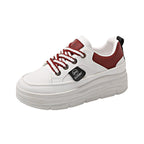 Damen Sneakers mit modischem Plateau und atmungsaktiver Obermaterialien R&B