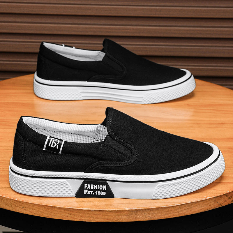 Damen bequeme Slip-On Sneakers aus atmungsaktivem Material R&B
