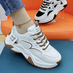 Damen Trendige Chunky Sneakers mit atmungsaktiver Sohle R&B