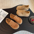 Damen Clogs mit modischem Schnallenverschluss und dickem Plateau-Heel R&B