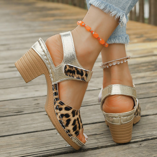 Damen Plateau-Sandalen R&B