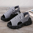 Damen Sportliche Sandalen mit atmungsaktivem Obermaterial und rutschfester Sohle R&B