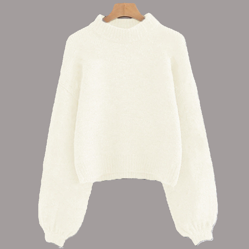Damen modischer Pullover mit schimmernden Akzenten und lässigem Schnitt R&B