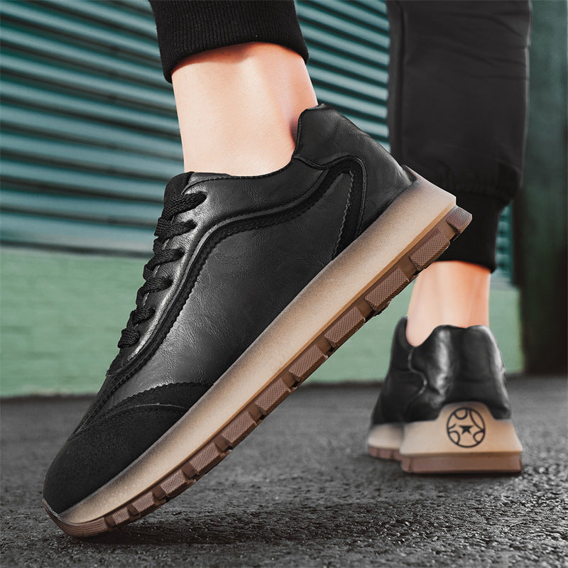 Damen Elegante und bequeme Sneakers mit weichem Leder und dämpfender Sohle R&B