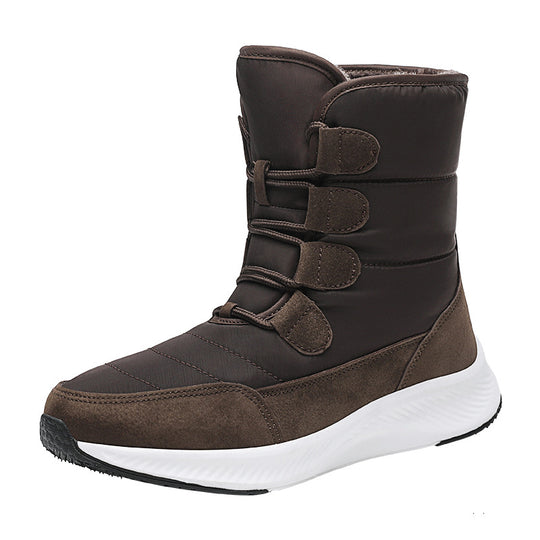 Damen Thermo-Winterstiefel mit rutschfestem Profil und isolierendem Futter R&B