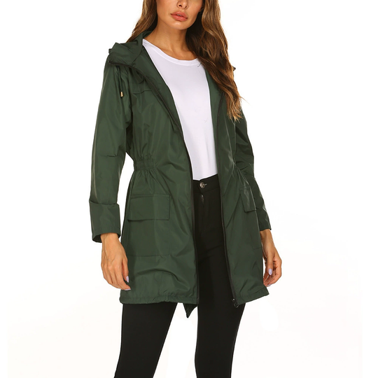 R&B | Damen Kapuzen-Regenjacke