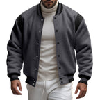 Herren sportliche Collegejacke R&B