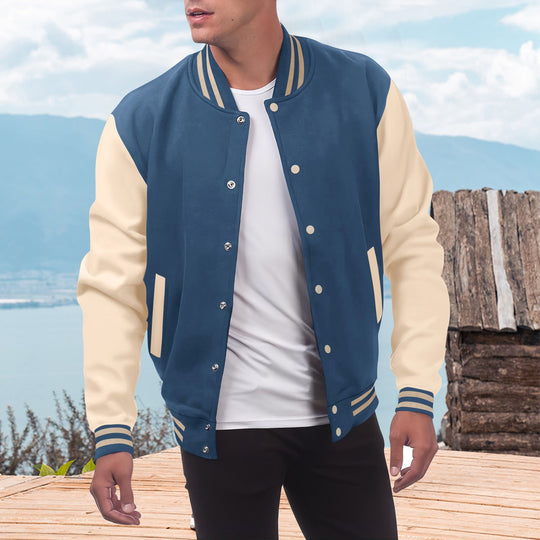 Herren Collegejacke R&B