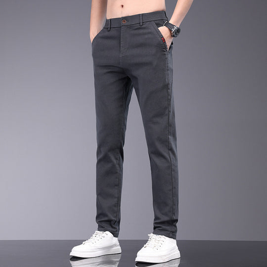 Herren Chinohose mit elastischem Bund
