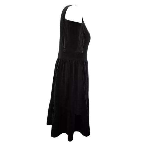 Damen lässiges Kleid mit kaltem Schulterdesign und voluminösem Rock R&B