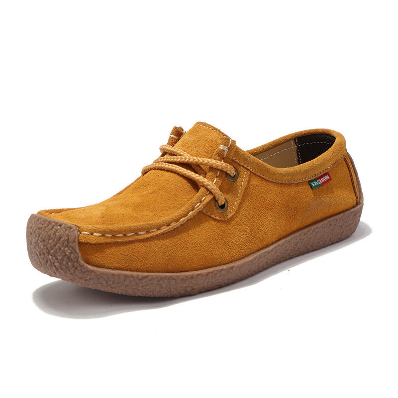 Damen Mokassins mit weichem Wildleder-Obermaterial und rutschfester Sohle R&B