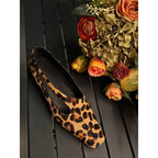 Damen Ballerinas mit elegantem Tiermuster und geschmeidiger Innenpolsterung