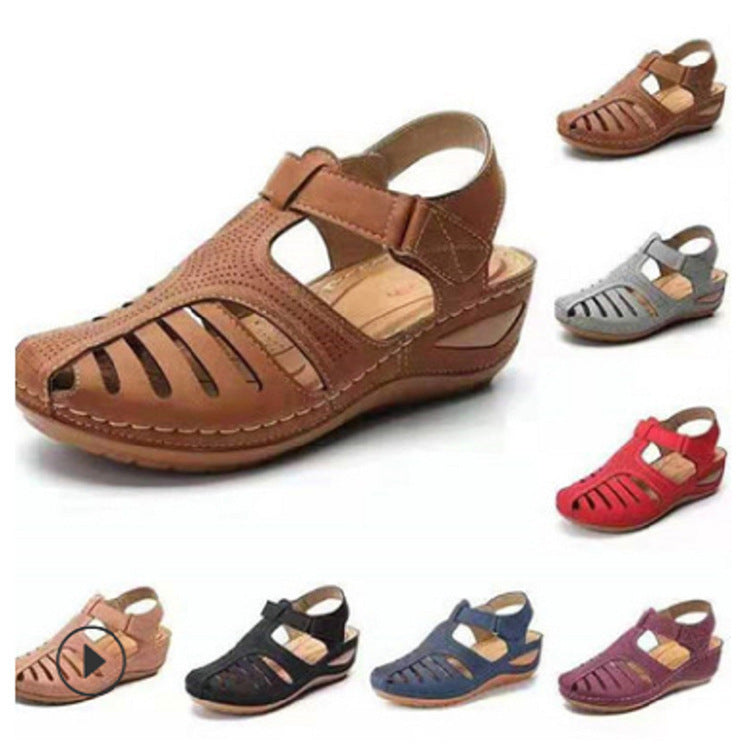 Damen Bequeme und luftige Riemensandalen R&B
