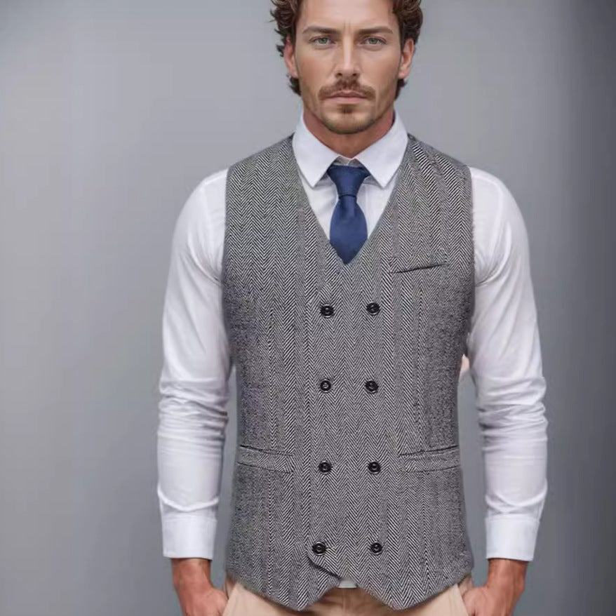 Herren elegante Weste im modernen Design R&B