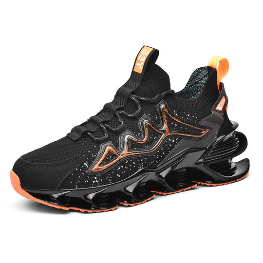 Damen Hochleistungs-Laufschuhe mit rockiger Sohle und dynamischem Dämpfungssystem R&B